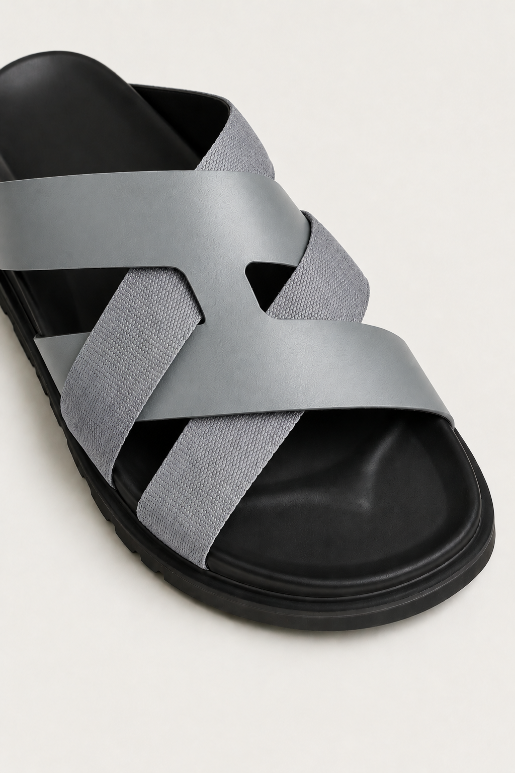 Palermo Leather Sandal Gray