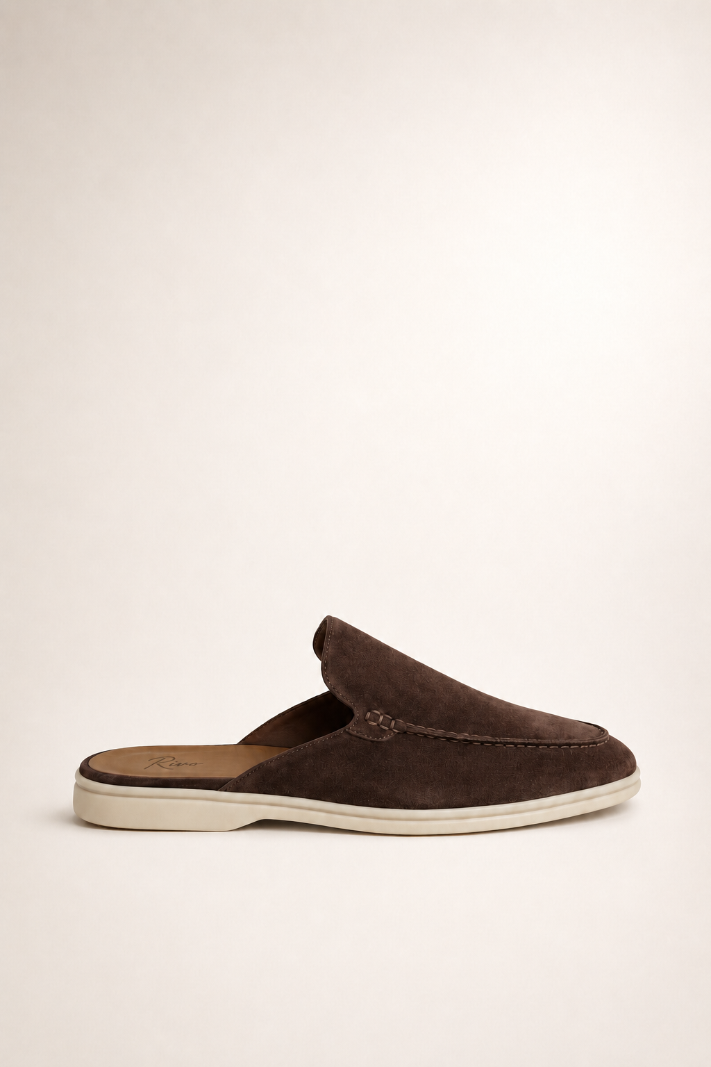 Brown Yacht Suede Mule