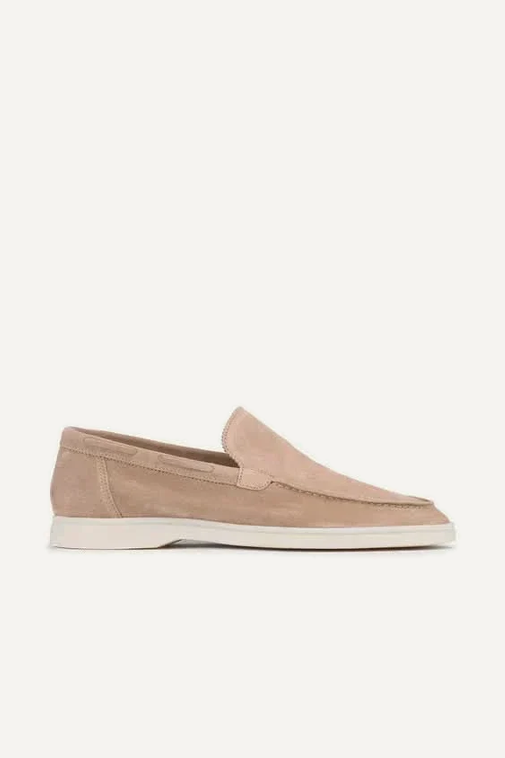 Classic Suede Loafer Beige