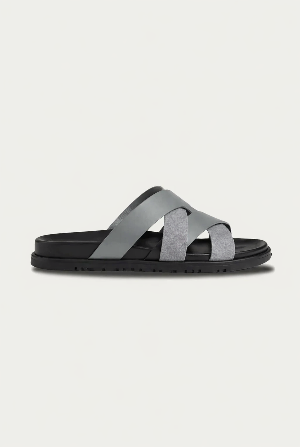 Palermo Leather Sandal Gray