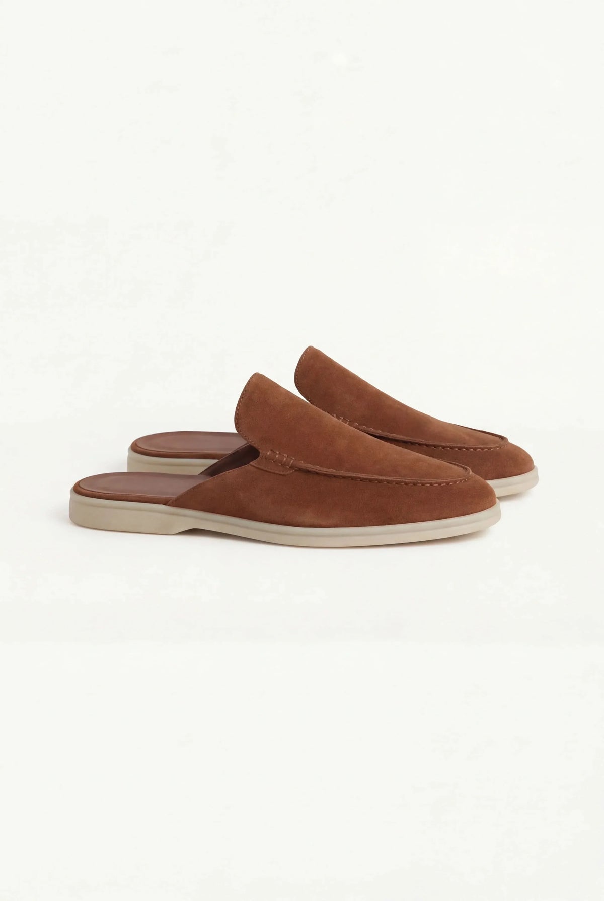 Maroon Yacht Suede Mule