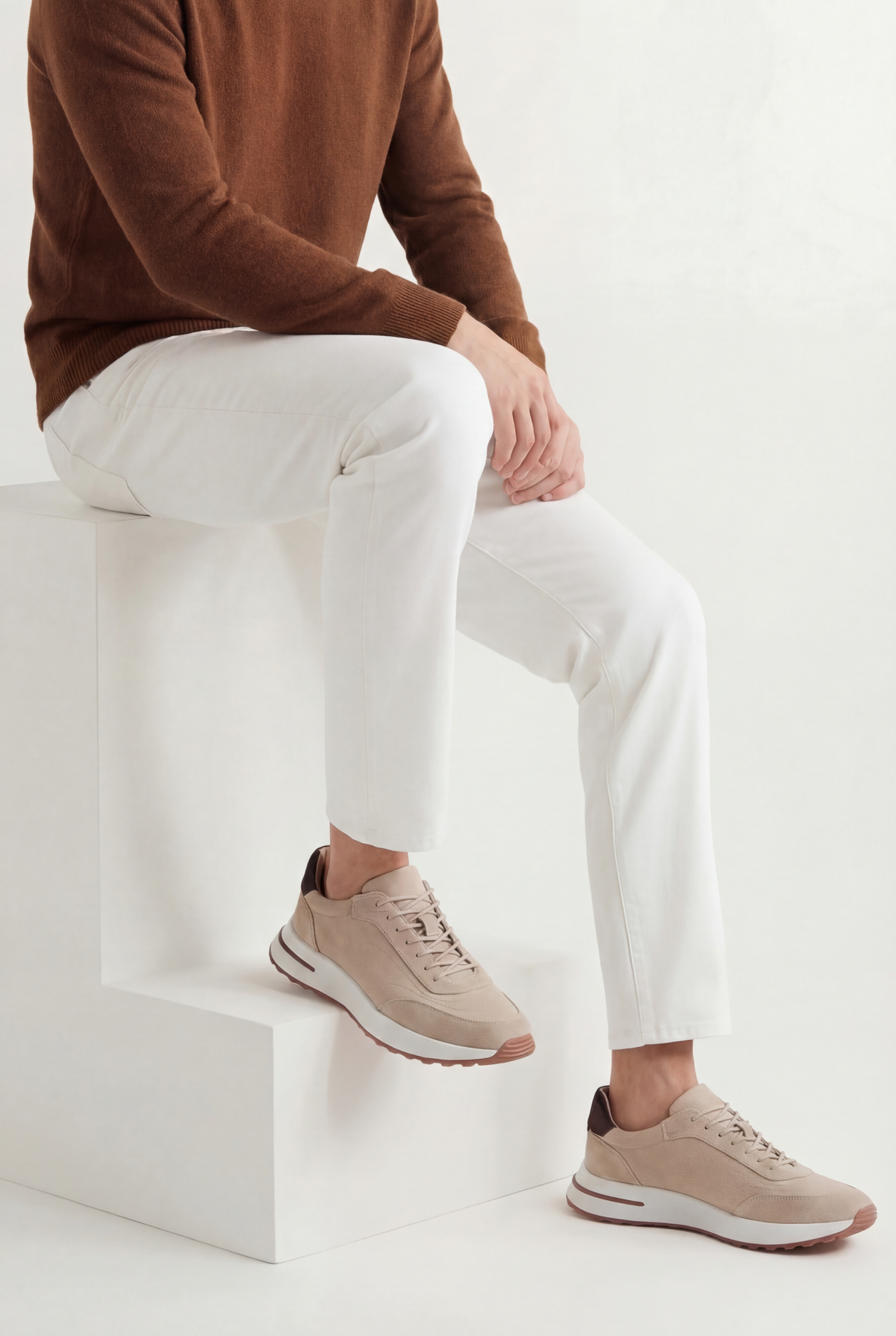 Beige Sorrento Trainer