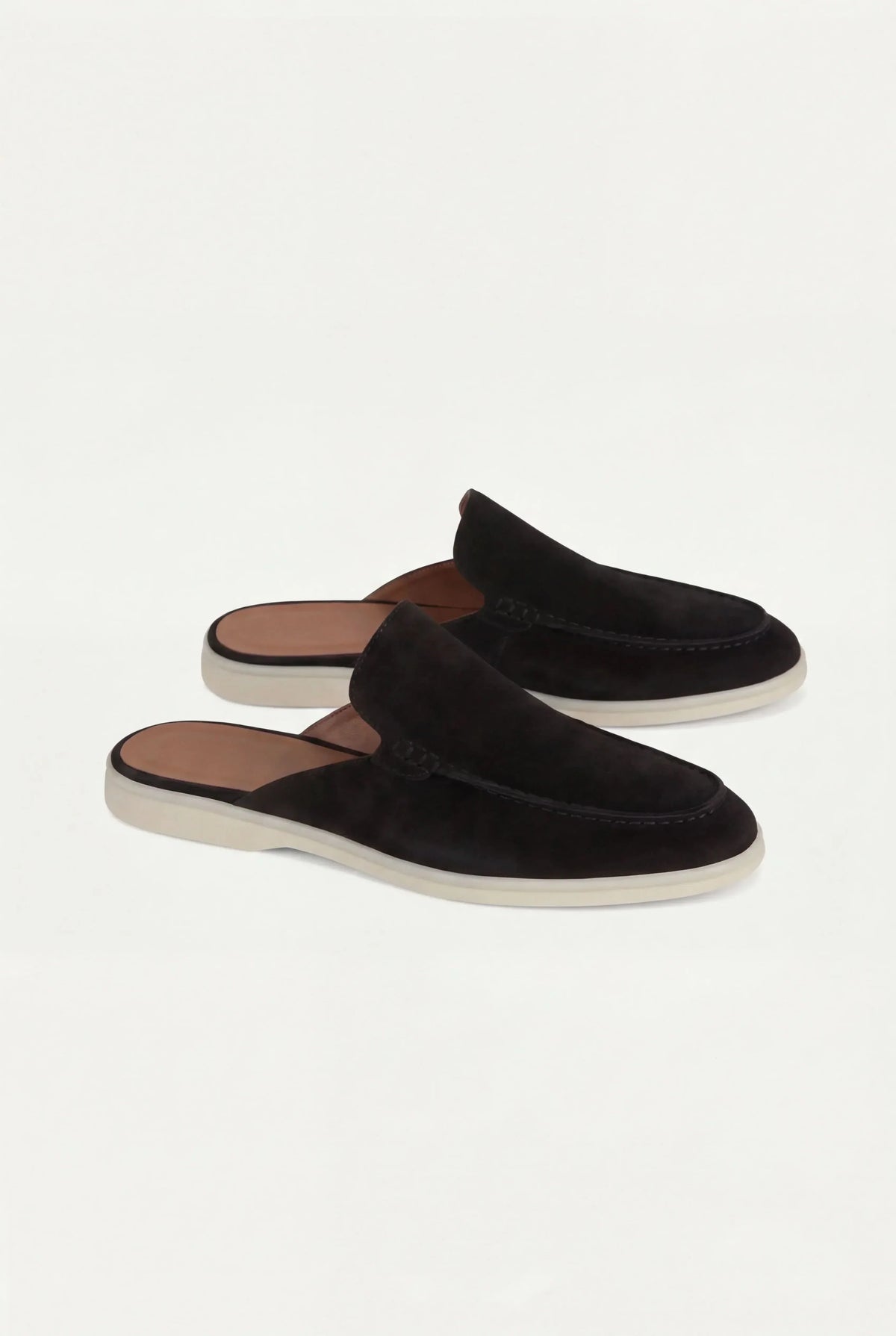 Black Yacht Suede Mule