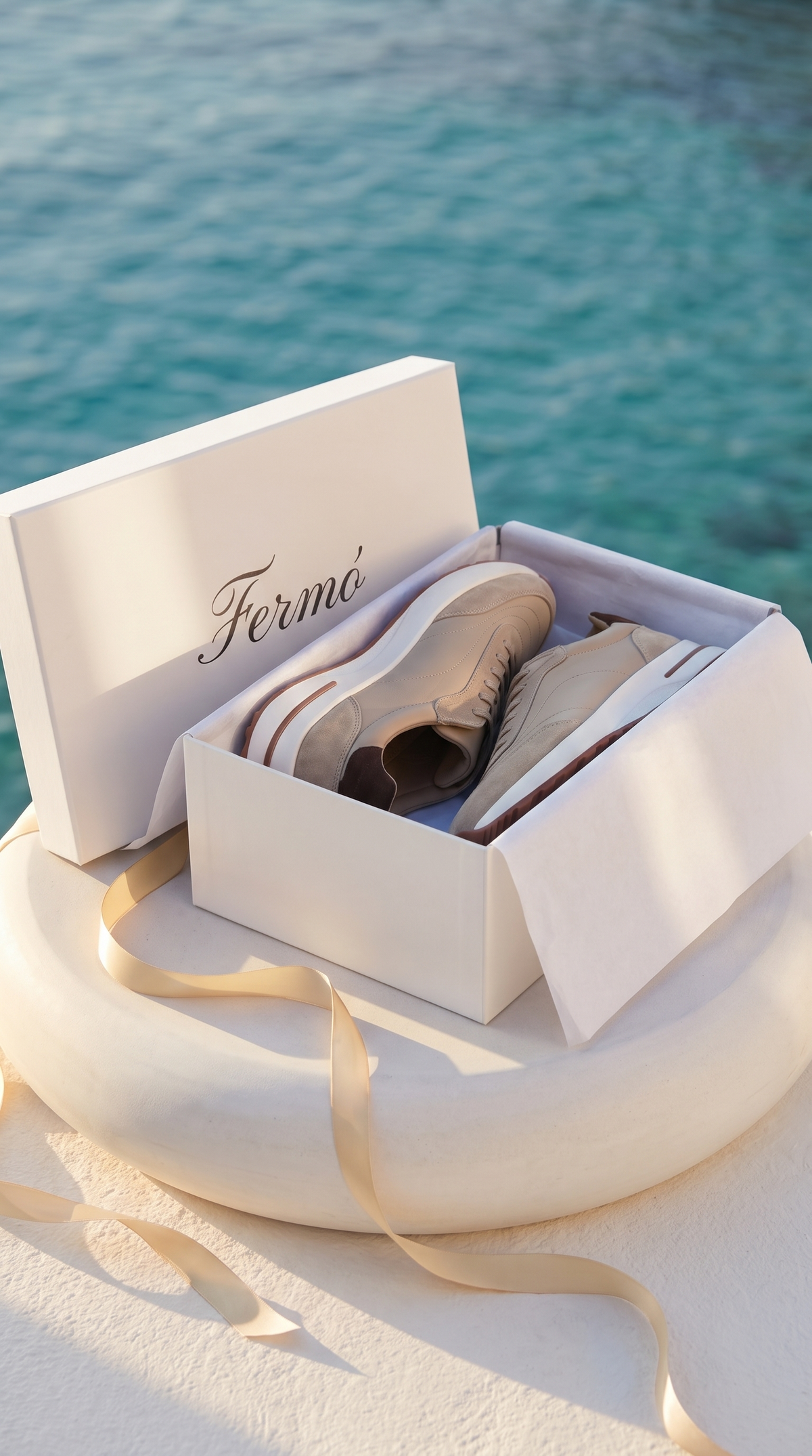 Beige Sorrento Trainer